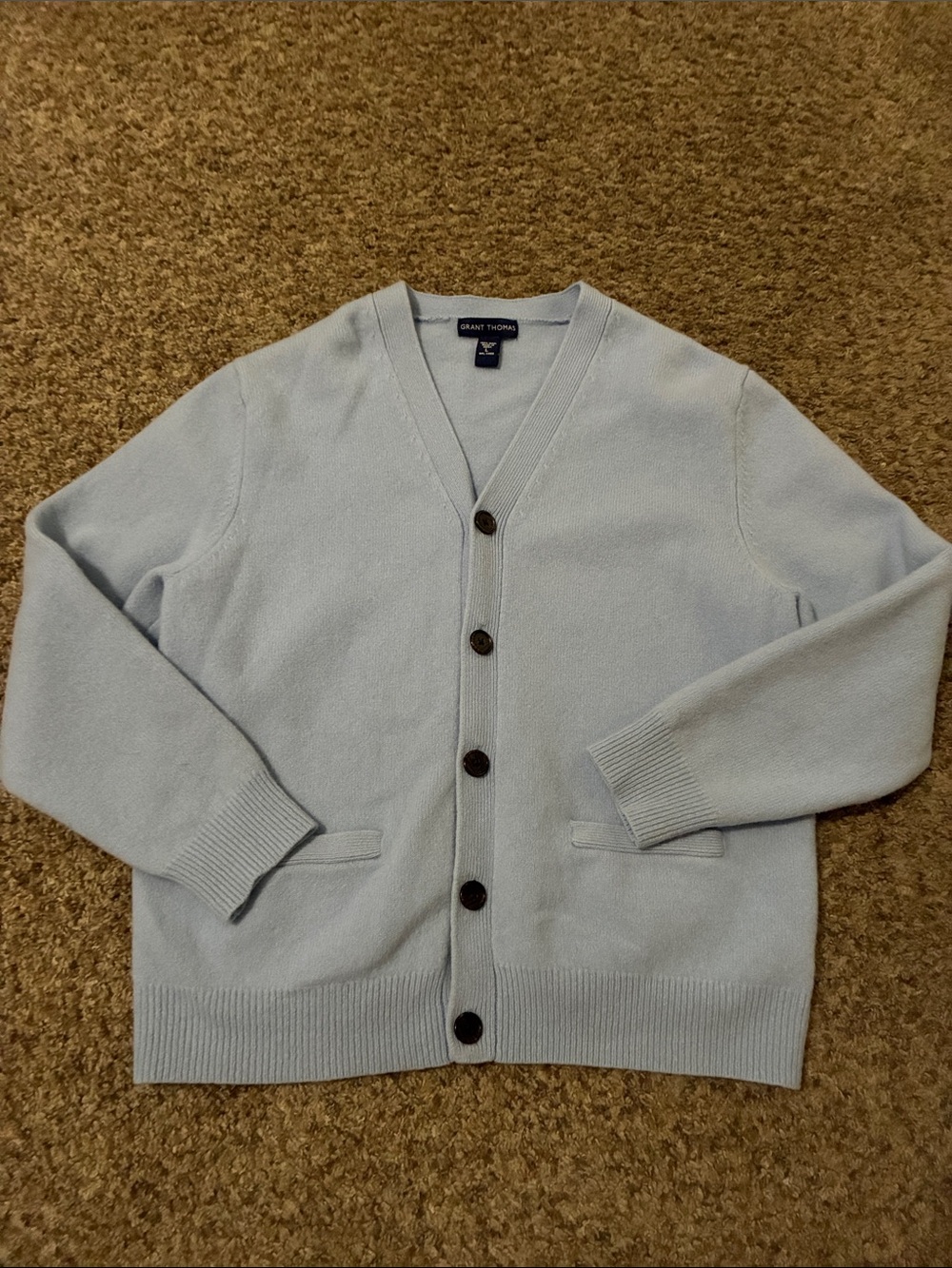 Grant Thomas Wool Cardigan